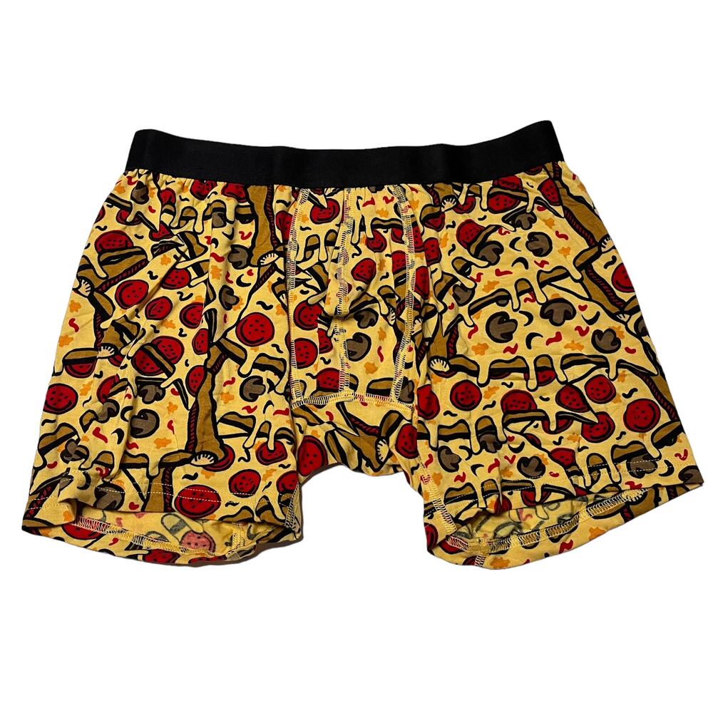 MeUndies Pizza Print Boxer Brief Men's Underwear